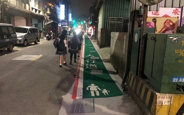 新北市新莊區民安路與中正路到福營路
